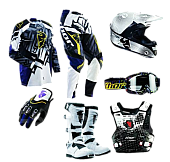 Шлем кроссовый YEMA YM-915 (L) WHITE